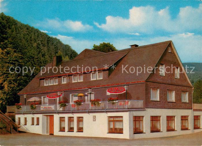 Winkhausen Schmallenberg Gasthof Pension Menge