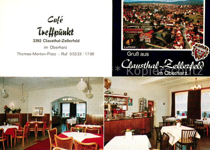 Clausthal-Zellerfeld Goslar Niedersachsen Fliegeraufnahme Gaststube Theke