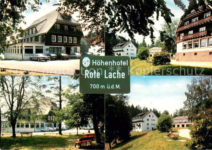 Forbach Baden Hoehenhotel Rote Lache Park