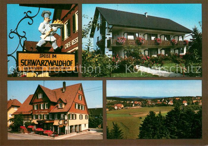 Calw Pension Schwarwaldhof Wirtshausschild Panorama