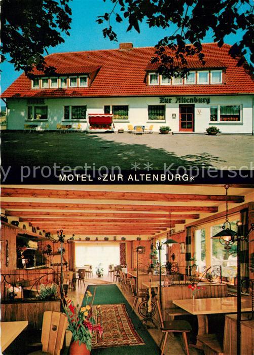 Oldershausen Northeim Motel Zur Altenburg Gaststube