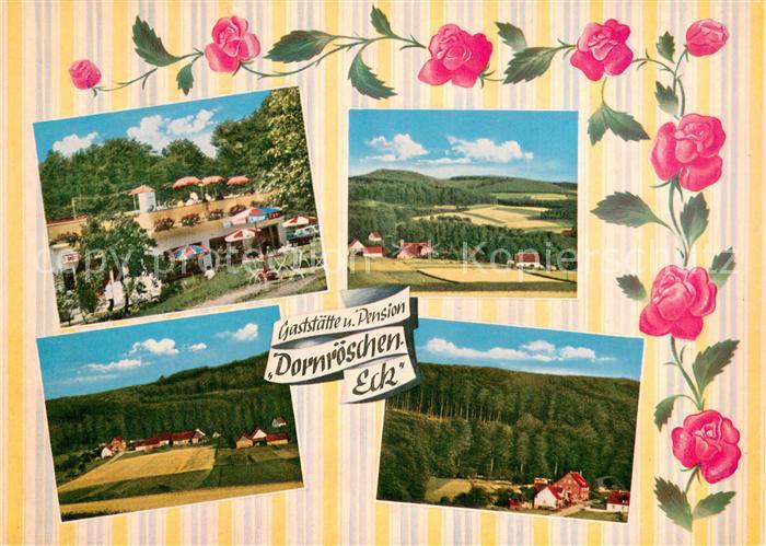 Friedrichswald Rinteln Waldgasthaus und Hotel Dornroeschen Eck Teilansichten