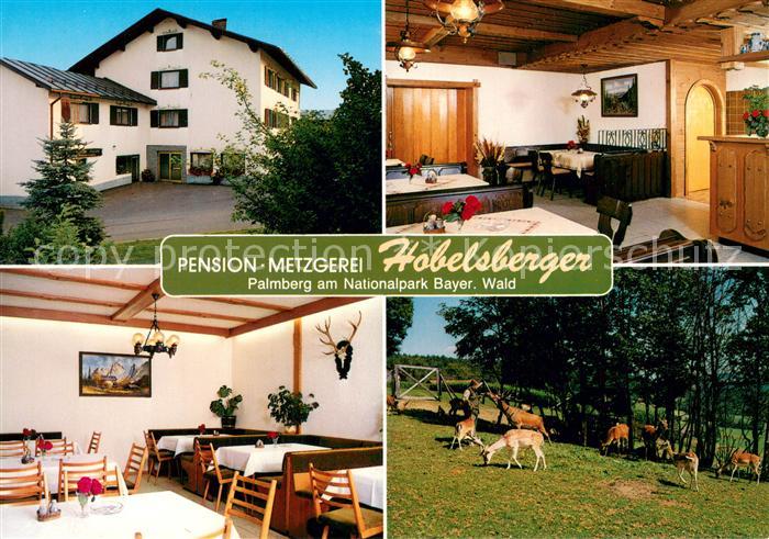 Palmberg Spiegelau Pension Metzgerei Hobelsberger Gaststube Zimmer Wildgehege
