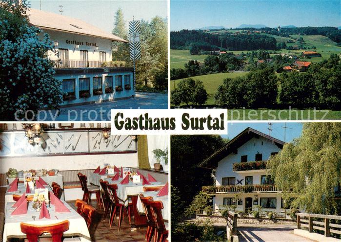 Lauter Oberbayern Gasthaus Surtal Gastraum Panorama