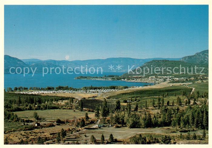 Westbank Overlooking the vineyards of Westbank with Okanagan Lake