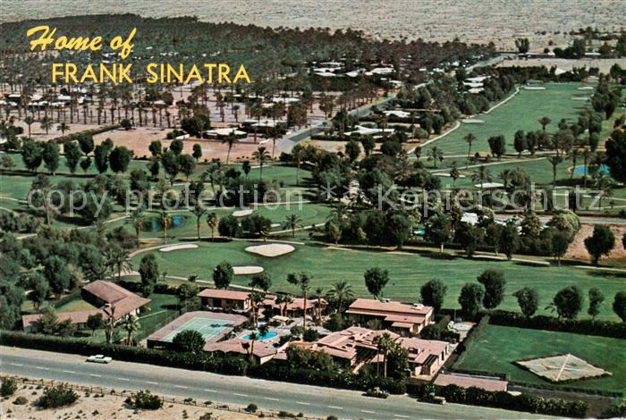 Palm Springs Aerial view Home of Frank Sinatra