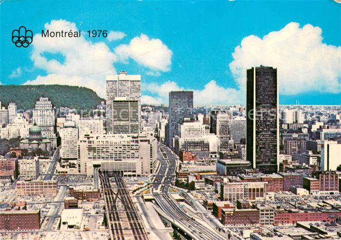 Montreal Quebec Aerial view
