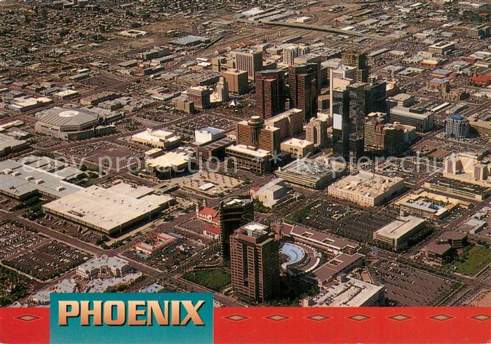 Phoenix Arizona Aerial view