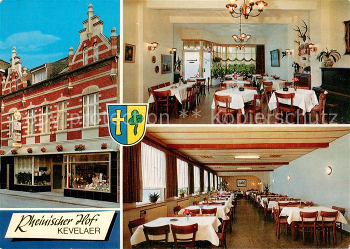 Kevelaer Rheinischer Hof Gastwirtschaft Gastraeume