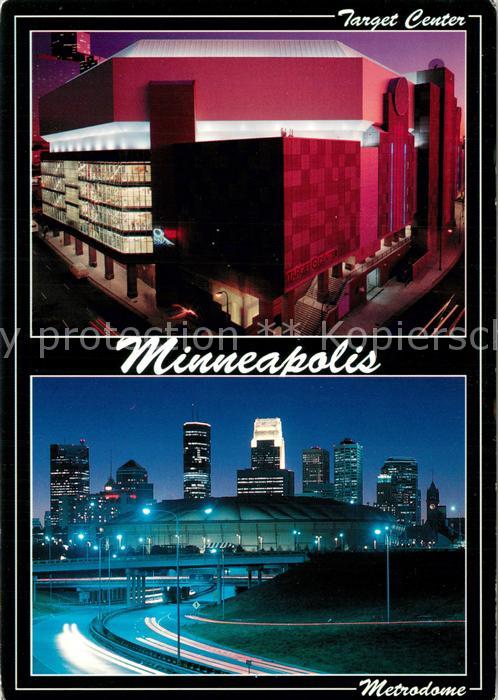 Minneapolis Minnesota Target Center Metrodome