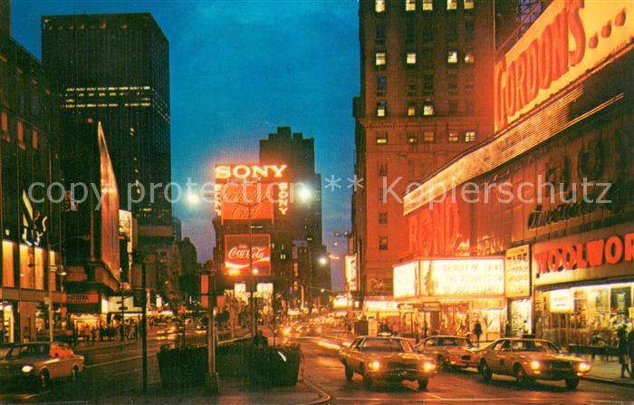 New York City Times Square at night