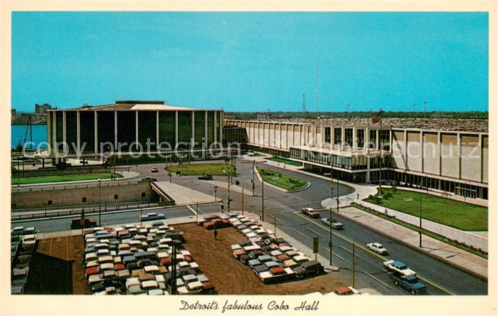 Detroit Michigan Cobo Hall convention exposition and recreation building