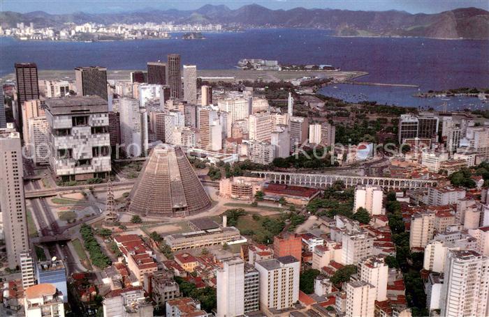 Rio de Janeiro Centro da cidade vista aérea