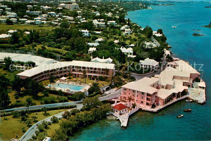 Hamilton Bermuda Inverurie Hotel aerial view