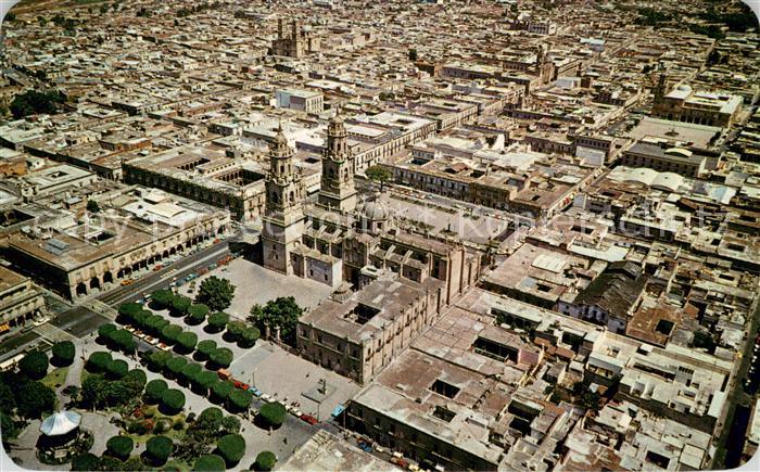 Morelia Vista aérea del centro