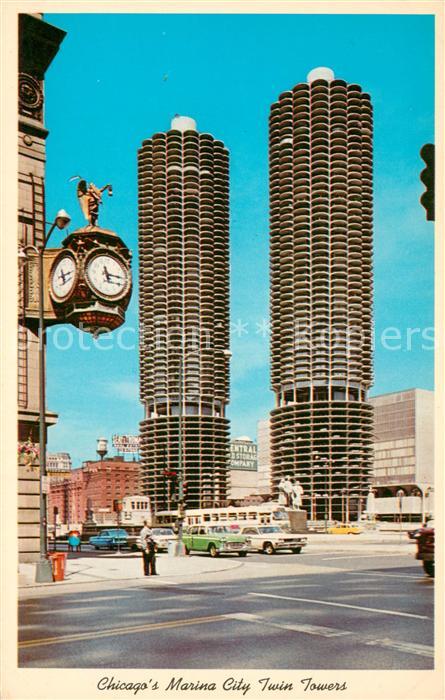 Chicago Illinois Marina Towers