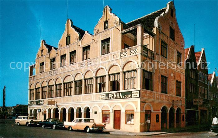 Curacao Niederlaendische Antillen The famous 250 year old Penha Building