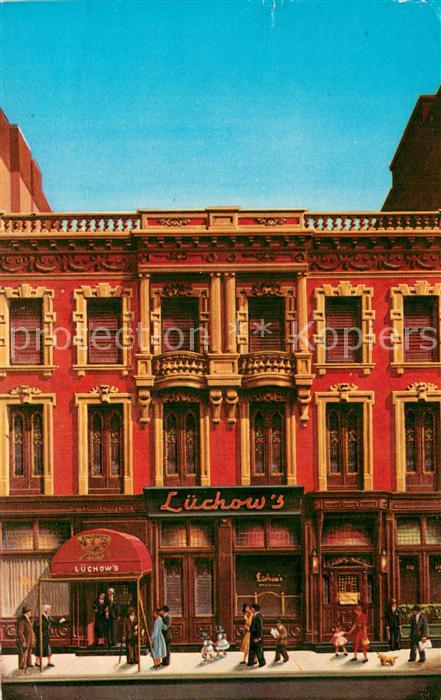 New York City Luechows Restaurant