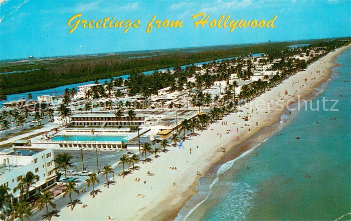 Hollywood Florida Airview Atlantic Ocean
