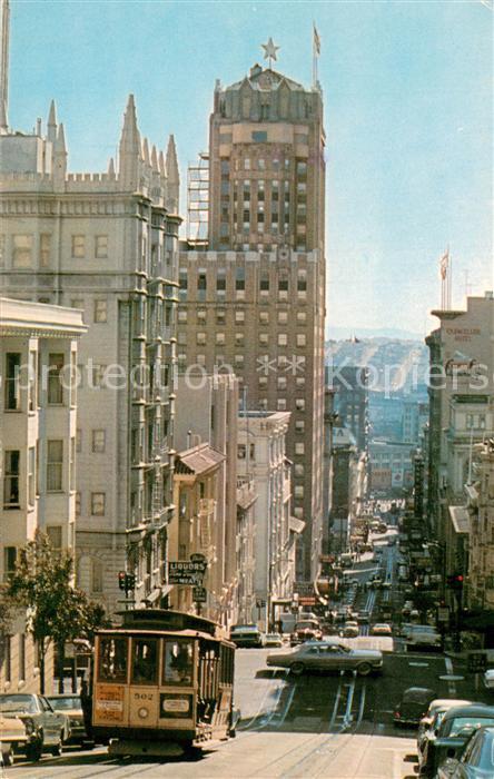 San Francisco California The Powell Street Cable Car
