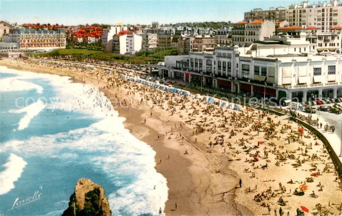 Biarritz Pyrenees Atlantiques Grande Plage et Casino Municipal
