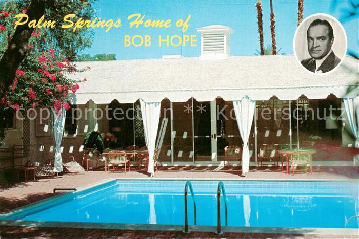 Palm Springs Home of Bob Hope Swimming Pool