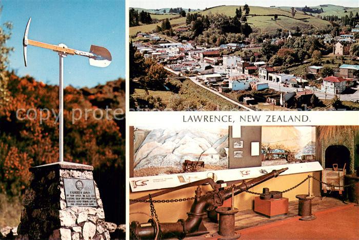 Lawrence Otago Gabriels Gully Monument Gold mining cen