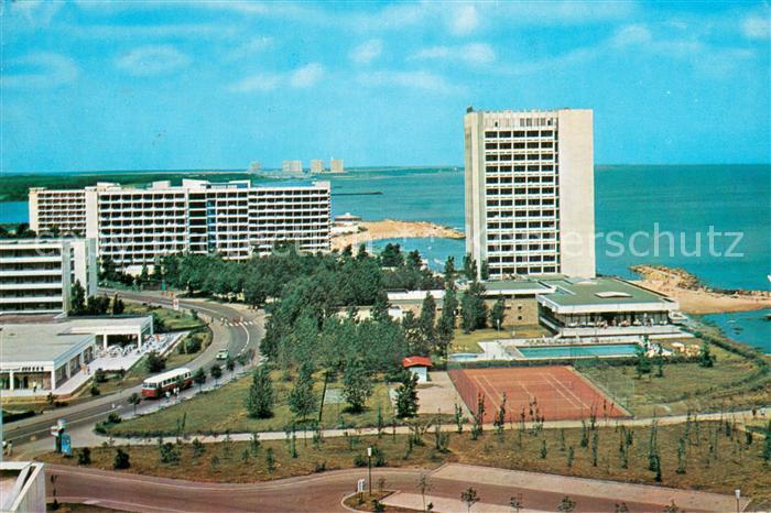Mangalia Nord Jupiter Ferienanlage Hotels Tennisplatz Swimming Pool Schwarzes Me