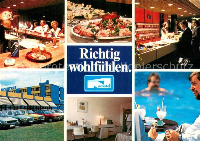 SAARBRueCKEN Saarland Novotel Restaurant Bar Rezeption Fremdenzimmer