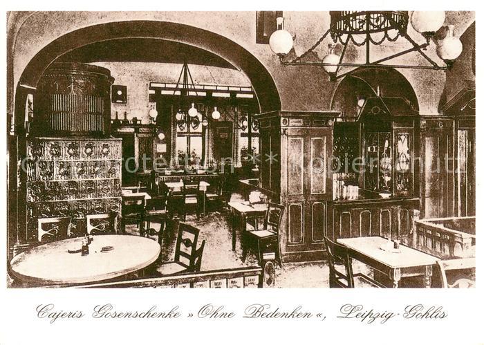 Gohlis Leipzig Cajeris Gosenschenke Ohne Bedenken Gastraum Altes Bild
