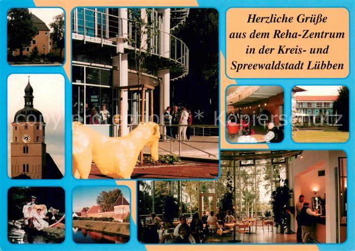 Luebben Spreewald Reha Zentrum Kirche Kahnfahrt