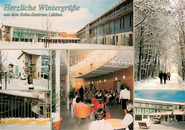 Luebben Spreewald Reha-Zentrum Cafe Konzert Waldspaziergang im Winter