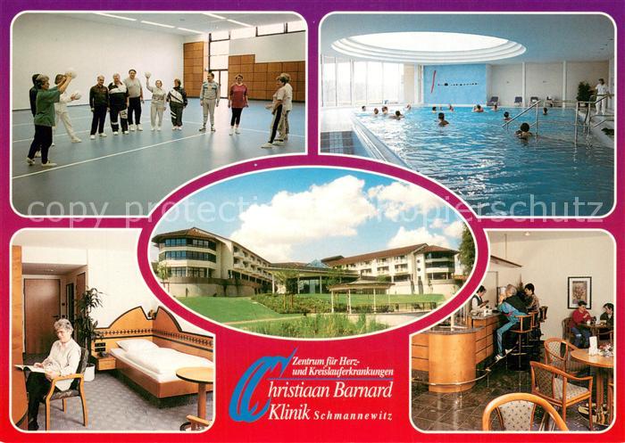 Schmannewitz Christian Barnard Klinik Hallenbad Sporthalle