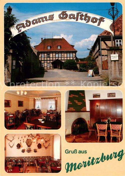 Moritzburg Sachsen Adams Gasthof Gastraum Kaminzimmer