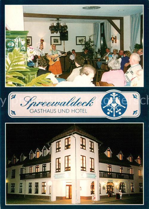 Luebbenau Spreewald Gasthaus Hotel Spreewaldeck Hausmusik