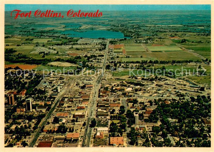 Fort Collins Aerial view