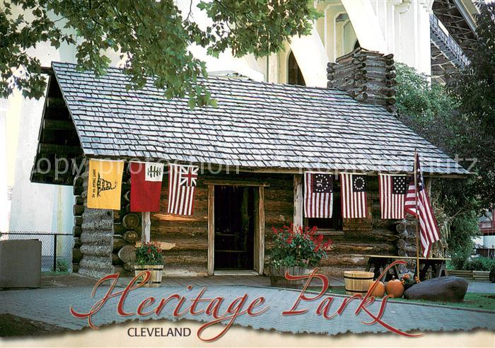 Cleveland Ohio Heritage Parks Lorenzo Carter Log Cabin