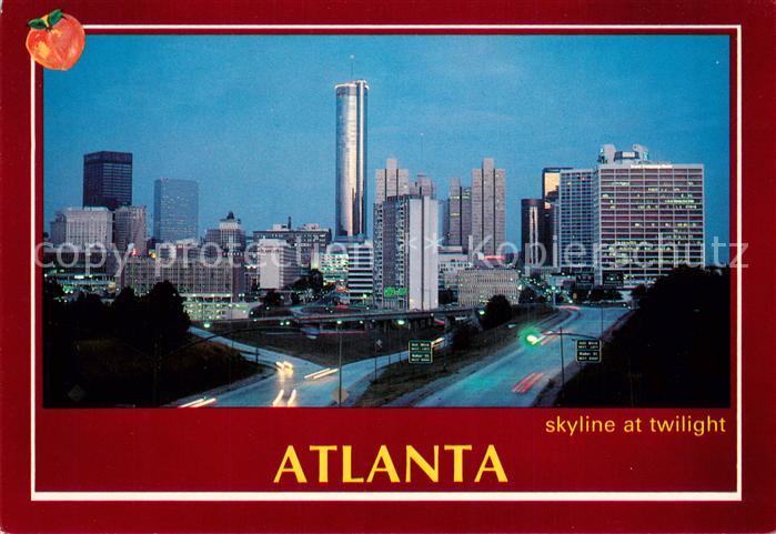 Atlanta Georgia Skyline at twilight