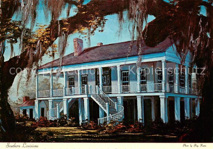 New Orleans Louisiana Southern Lousiana Painting Kuenstlerkarte