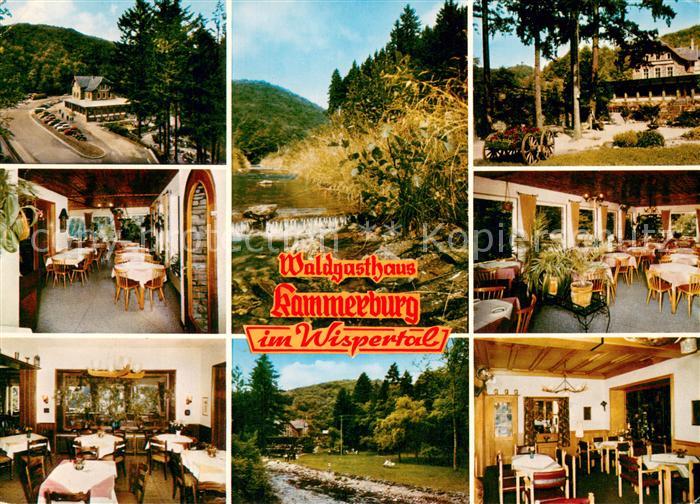 Ruedesheim am Rhein Waldgasthaus Kammerburg im Wispertal