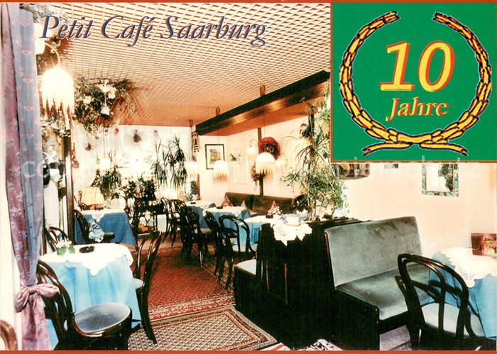 Saarburg Saar Petit Cafe Gastraum 10 Jahre Jubilaeum