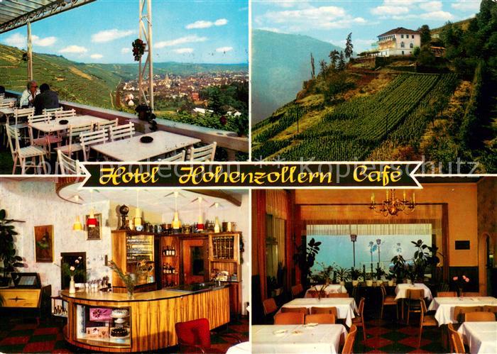 Ahrweiler Ahr Hotel Cafe Restaurant Hohenzollern Terrasse Weinberge