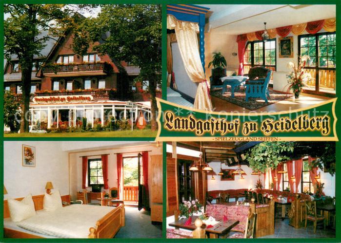 Seiffen Erzgebirge Landgasthof zu Heidelberg Restaurant Fremdenzimmer