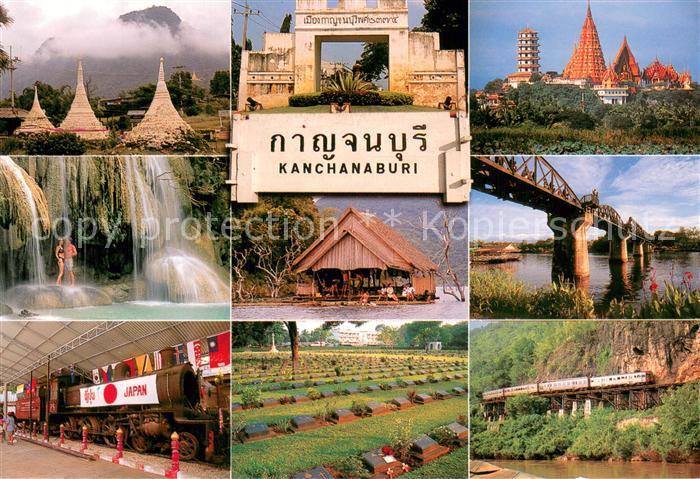 Kanchanaburi Thailand Teilansichten