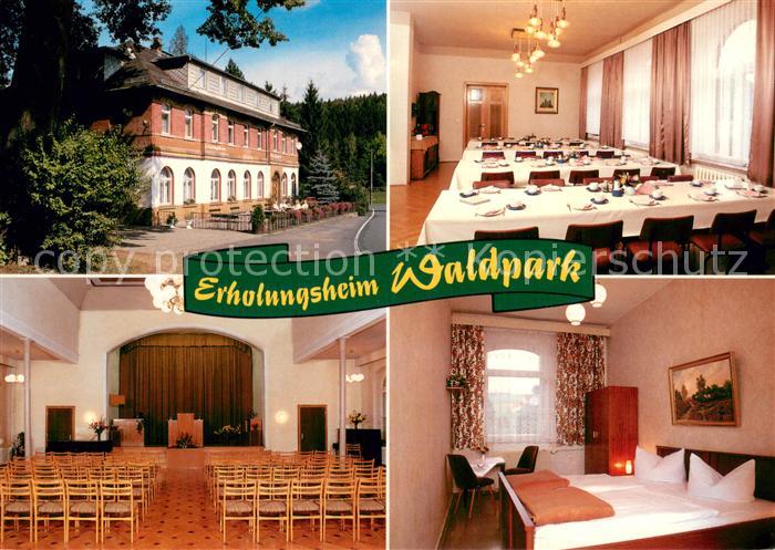 Hohenfichte Erholungsheim Waldpark Kapelle Speiseraum Fremdenzimmer