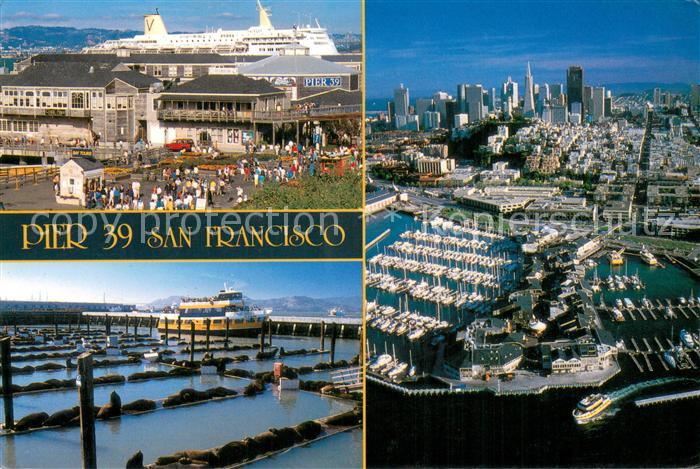 San Francisco California Pier 39 Mike Yuschenkoff Ken Glaser Jr. Harbor aerial v