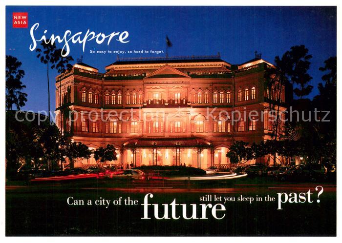 Singapore Building at night