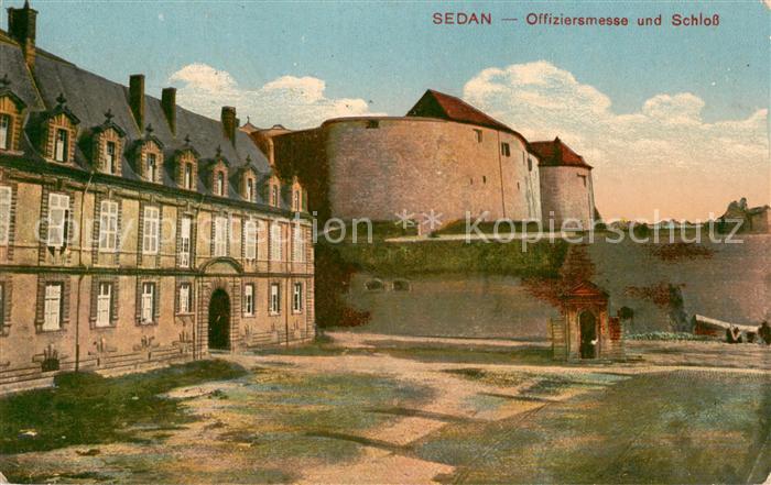 Sedan Ardennes Offiziersmesse und Schloss