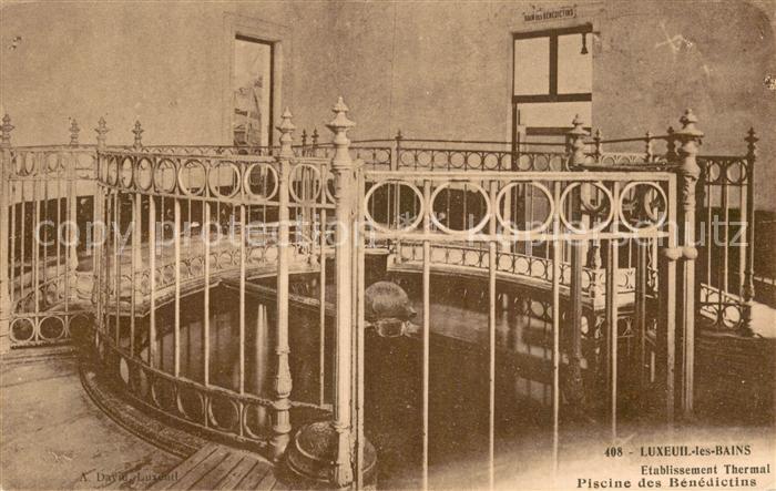 Luxeuil-les-Bains Etablissement thermal piscine des bénédictins