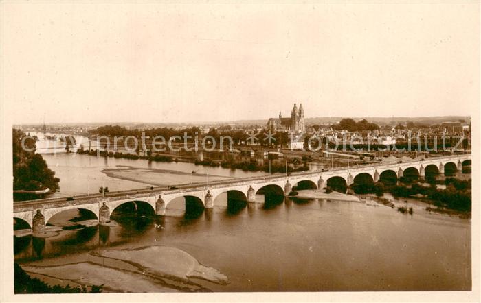 Tours 37 Vue Generale Pont sur la Loire